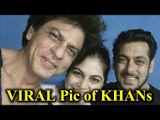 Shahrukh Khan Salman Khan New Viral Photo from Anand L Rai's film Set