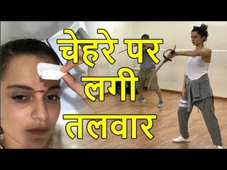 Kangana Ranaut HOSPITALIZED, Gets Injured During A Sword Fighting Shoot