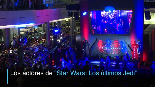 Estreno en México de “Star Wars: los últimos Jedi”