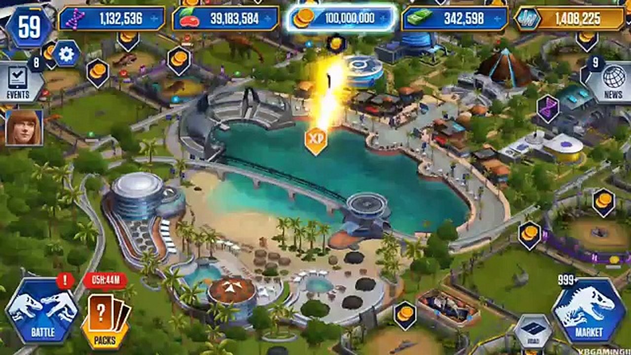 Jurassic World The Game - New Dinosaur WOOLLY MAMMOTH Unlocked - Glacier World JUGGERNAUT 32 BOSS