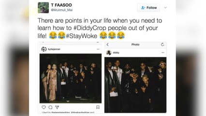 Diddy Throws Shade At the Jenner Sisters and Creates a Meme