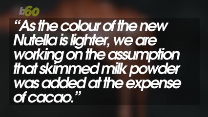 Nutella Fans Go Nuts after Company Secretly Changed Its Recipe