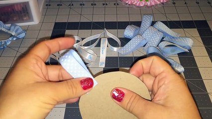 Blue Baby Shower Corsage DIY (Do it Yourself)
