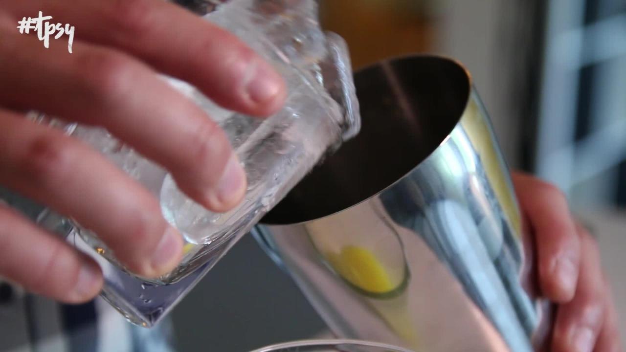 Golden Hour Tequila Cocktail