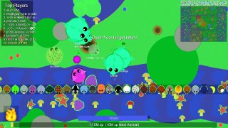 DONKEY + ELEPHANT = R.I.P ALL BLACK DRAGONS! DESTROYING/TROLLING ALL ANIMALS IN MOPE.IO! (Mope.io)