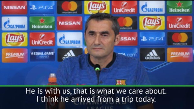 Valverde not thinking about Messi contract saga