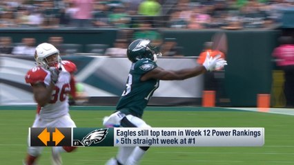 Eagles remain the top team in Week 12 power rankings