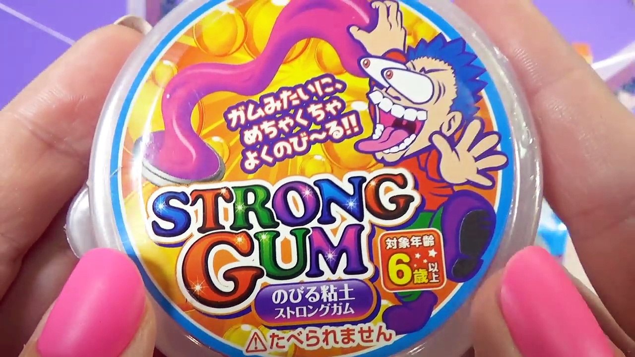 SQUISHY PUTTY Collection! EATING Slime! Magnetic Thinking Putty Liquid Glass Doctor Squish