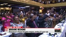 Zimbabwe's Robert Mugabe resigns, ending 37-year rule