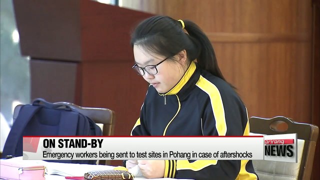 Emergency workers to be deployed to college entrance exam test sites following earthquake