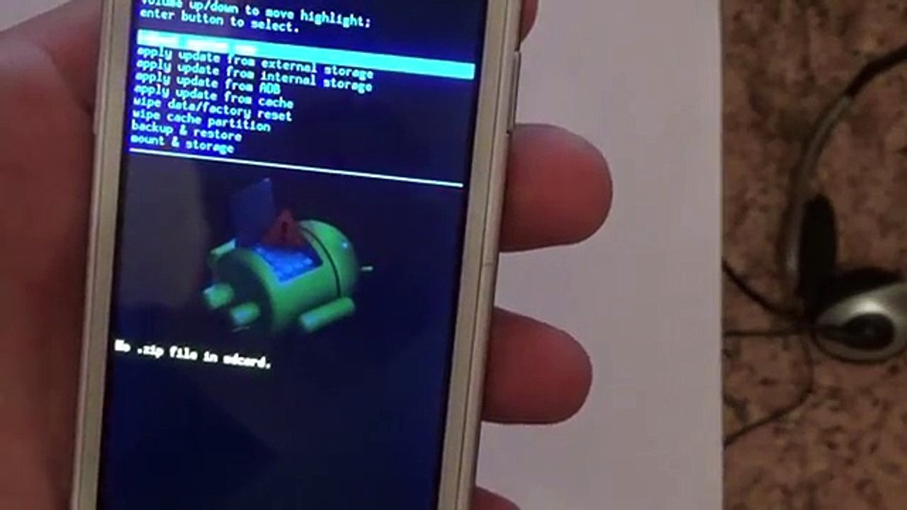 Прошивка через MIUI Recovery Prestigio MultiPhone PAP5400 DUO стоковой прошивой