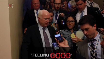 Senator John McCain Says He's 'Feeling Good' and Will Work During Cancer Treatment