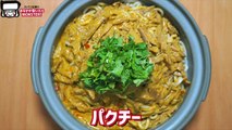 【BIG EATER】Thai Curry and Tuna on Udon！ 15 servings！【MUKBANG】【RussianSato】-qaEoinfKY5s