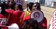 Demonstrators Demand Haitian Immigration Reform at Mar-a-Lago Protest
