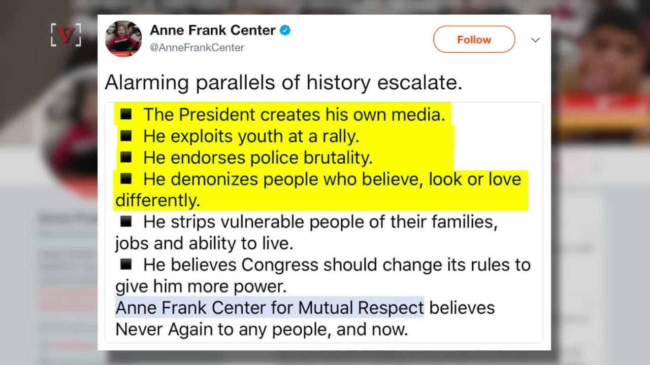 The Trump Presidency Just Got Compared To Nazi-Germany