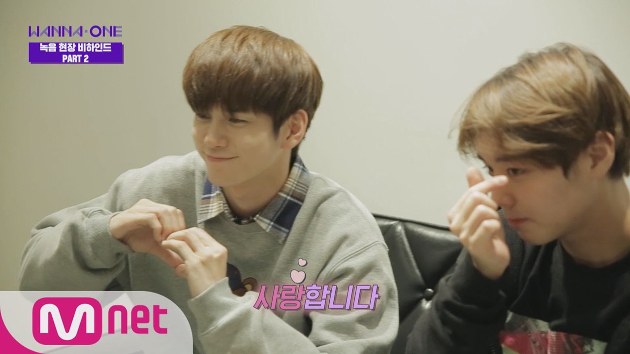 (와글와글) 워너원 'Beautiful(뷰티풀)' 녹음 현장 비하인드 Part 2