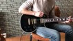 Custom Shop Black Electric Guitar - The Top Guitars