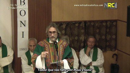 Homilia Pe. Avelino Maravilhas, mccj - 12-10-2014 (Legendado)