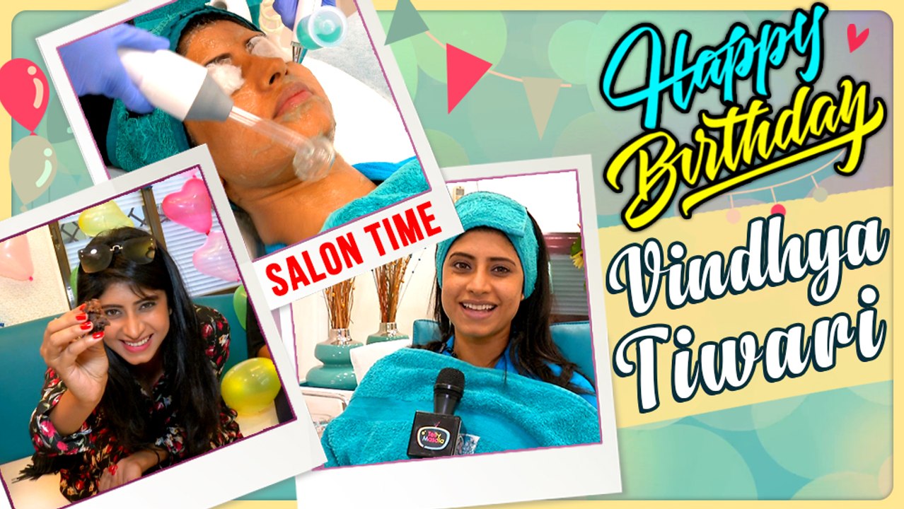 Vindhya Tiwari Celebrates Her Birthday At A Salon With Tellymasala  Birthday Special