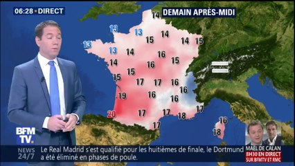 Météo: il fera plutôt chaud ce mercredi  
