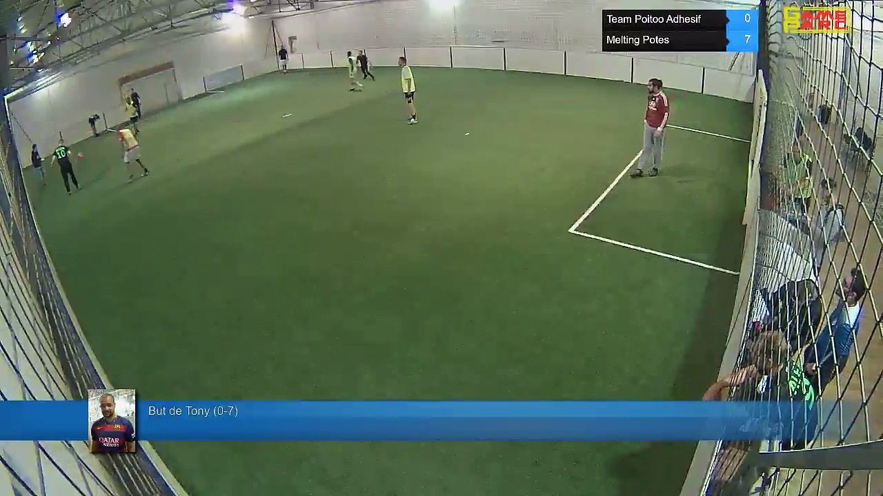 But de Tony (0-7) - Team Poitoo Adhesif Vs Melting Potes - 21/11/17 19:00 - LIGUE 4