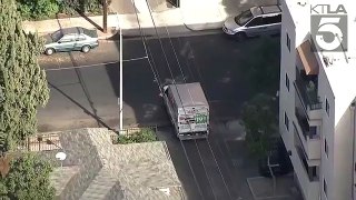 Police chase rental truck