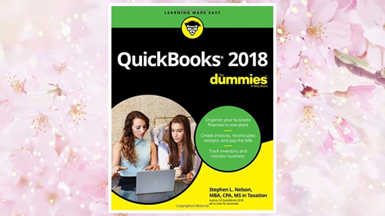 Download PDF QuickBooks 2018 For Dummies (For Dummies (Computer/Tech)) FREE