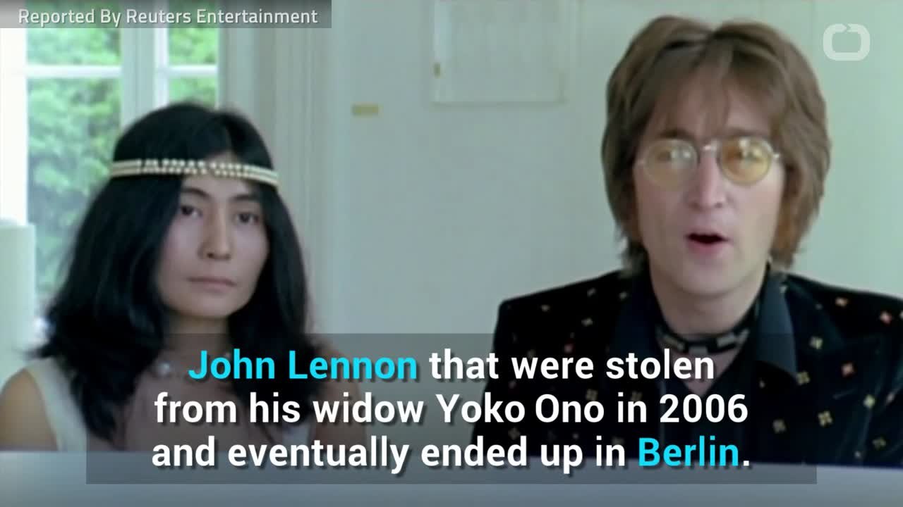 Stolen John Lennon Diaries Released By German Police