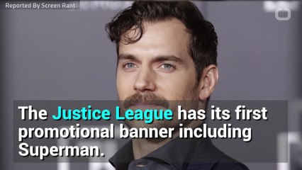 Official Justice League Banner Now Includes Superman