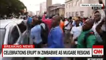 Zimbabwe's President Mugabe RESIGNS 11_21_17 Celebration ERUPTS in Zimbabwe-7IlkoCl4nQQ