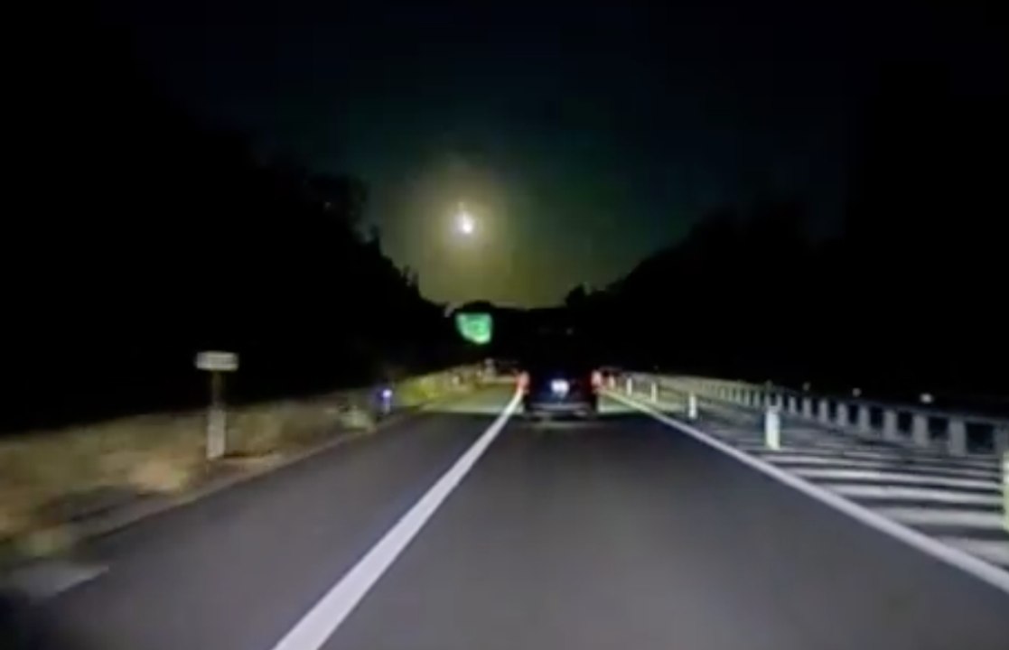 Fireball Streaks Over Japan's Chiba Prefecture