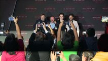 Star Wars cast in Mexico for the premier of 'The last Jedi'