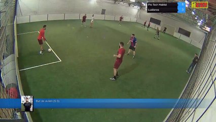 But de Julien (5-3) - Pro Tech Habitat Vs Lusitanos - 21/11/17 20:00 - LIGUE 2 - Poitiers Game Parc