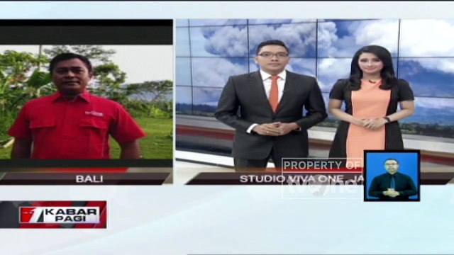Liputan tvOne: Erupsi Gunung Agung Langsung Dari Karangasem, Bali