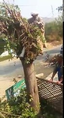 دلچسپ صورت حال کی ایسی ویڈیو جسے دیکھ کر آپ کی ہنسی نہیں روکے گی۔