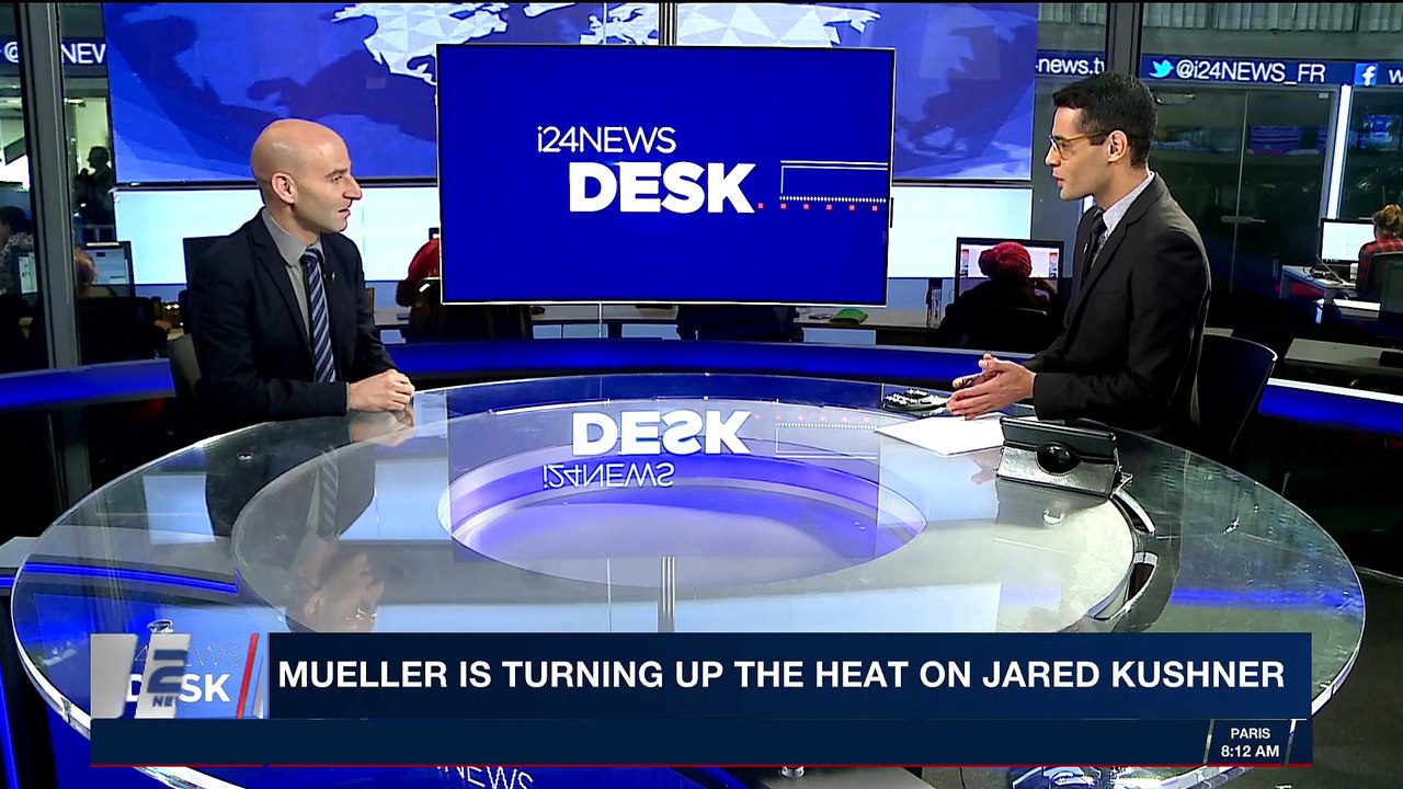 i24NEWS DESK | Mueller is turning up the heat on Jared Kushner | Wednesday, November 22nd 2017