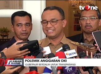 Polemik Anggaran Pembangunan DKI