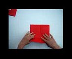 Fold heart - very easy way - how to make a paper heart - folding