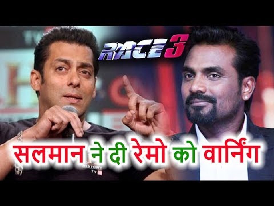 Salman Khan ने Race 3 के Makers को दी Warning, मेरी फिल्म में नो अश्लीलता, हिट कराने को मैं ही काफी