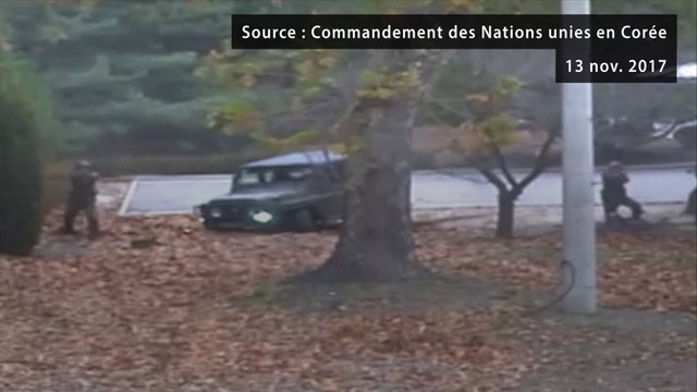 Les images impressionnantes d'un soldat nord-coréen fuyant vers la Corée du Sud