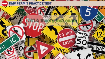 DVLA theory test exam (Road Signs)