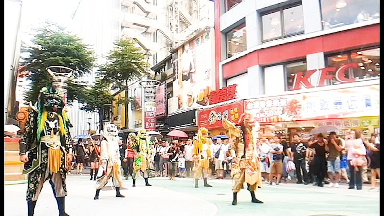 2017龍家將Loongz General Taiwan Ximending Flash show
