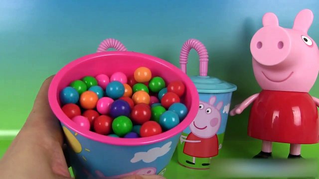 52.Peppa Pig Bubble Gum Surprises Oeufs Surprise Bob l’éponge Minions