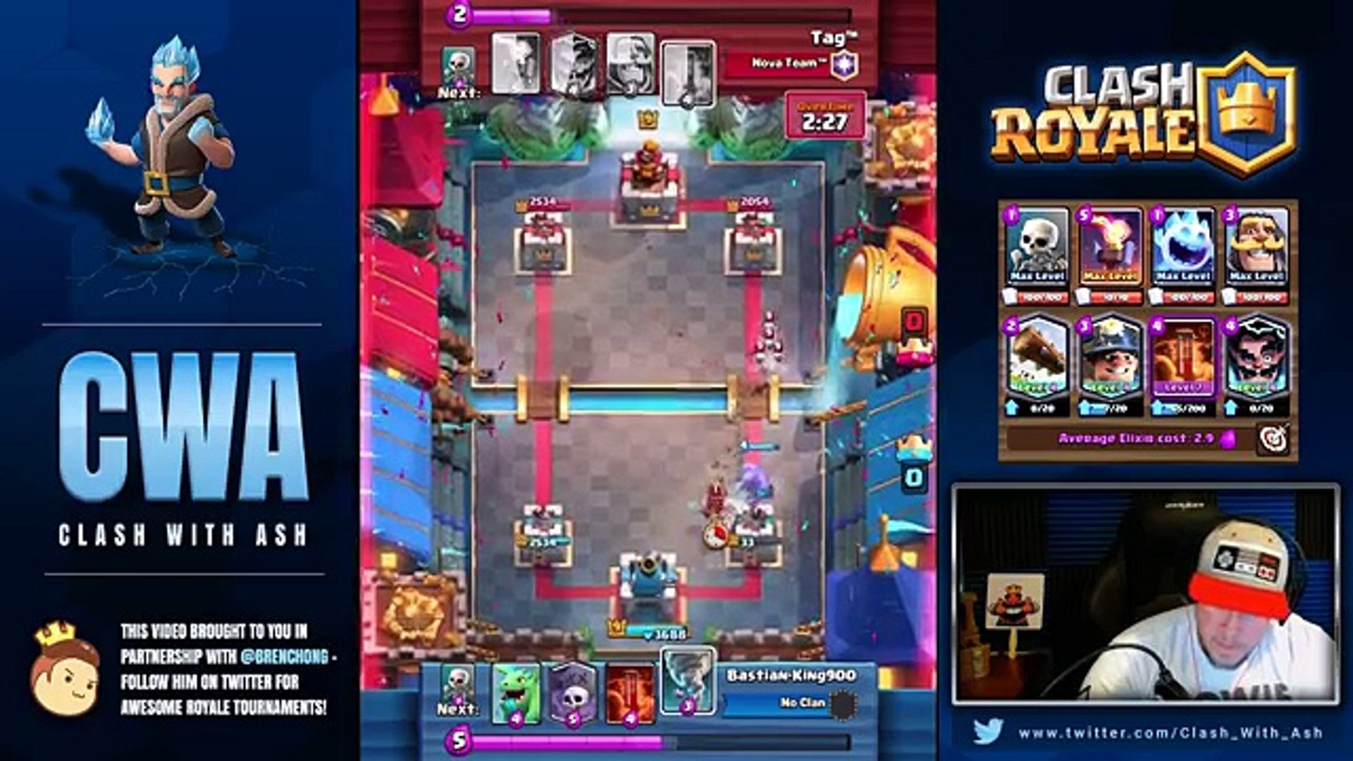 2 9 Miner Poison Best Tier 1 Skill Deck In Clash Royale Ft Video Dailymotion