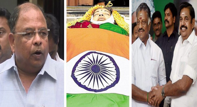 போயஸ் கார்டானின் வாசலில் சாபம் விட்ட தினகரன் ஆதரவு எம்.எல்.ஏ- வீடியோ