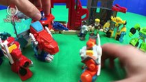 Transformers Rescue Bots Chase Heatwave Blades Boulder Optimus Prime Bumblebee Dinobots Toy Figures