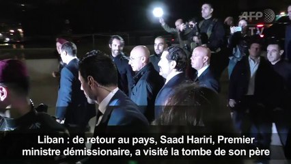 Au Liban, Hariri annonce que sa démission est "en suspens"