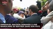 Emmanuel Macron : Interpellé par une Marocaine, il lui demande de rentrer dans son pays (Vidéo)