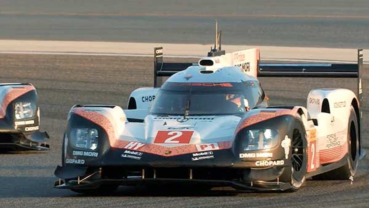 Porsche beim WEC Finale in Bahrain