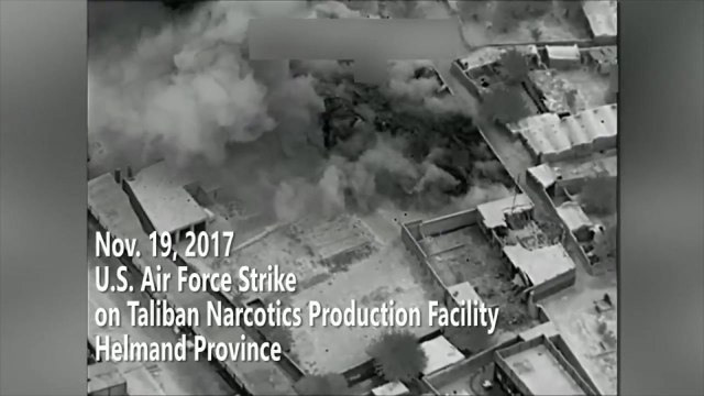 US Air Force targets Afghanistan drug labs in airstrikes